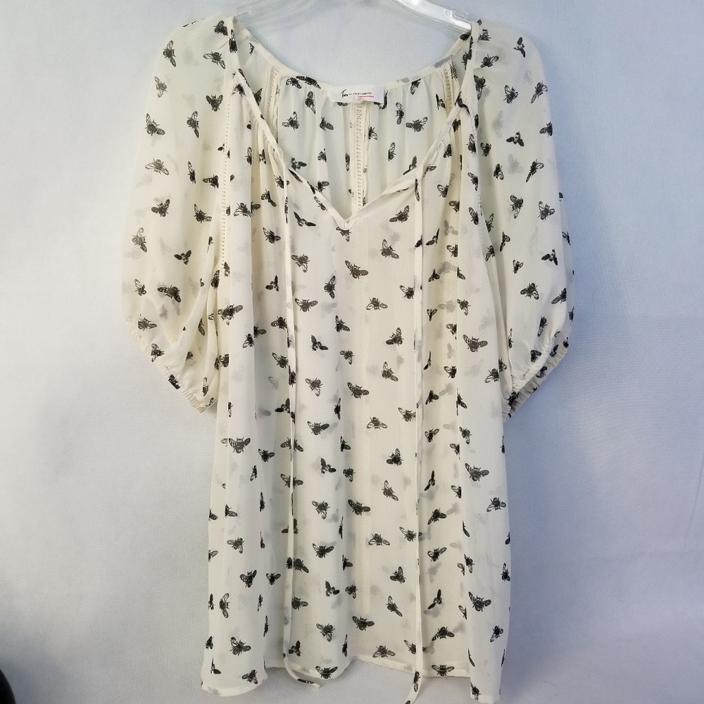 Two By Vince Camuto Womens Small Blouse